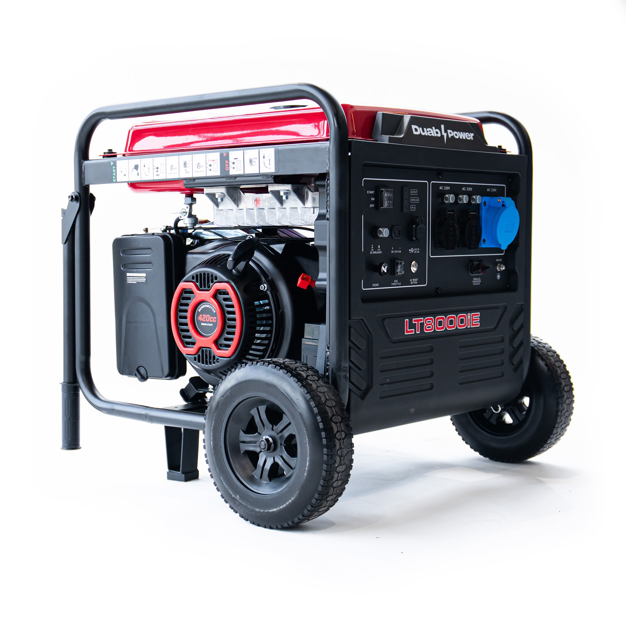 Duab-Power inverterGenerator LT8000IE 1-fas benzin