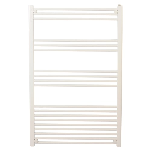 Kriss Space Light håndklædetørrer i hvid 1200 x 800 mm. Centermål 750 mm