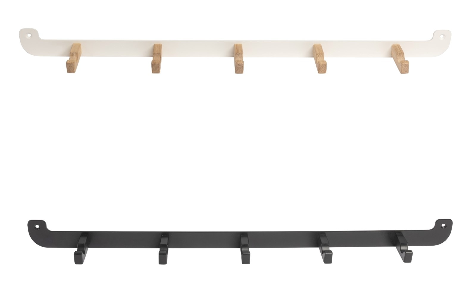 Lastein by Hoigaard Norline knagerække med 5 knager