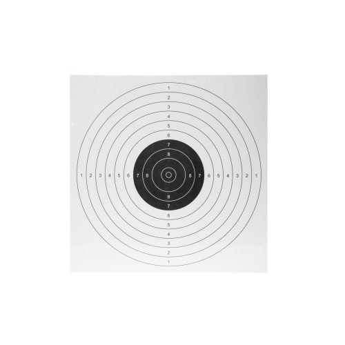 Atom Outdoors målskive til luftpistol 40 x 40 cm 20 stk.