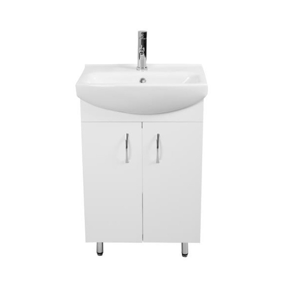 Nortiq Odessa vaskeskab i højglans sort 55 cm