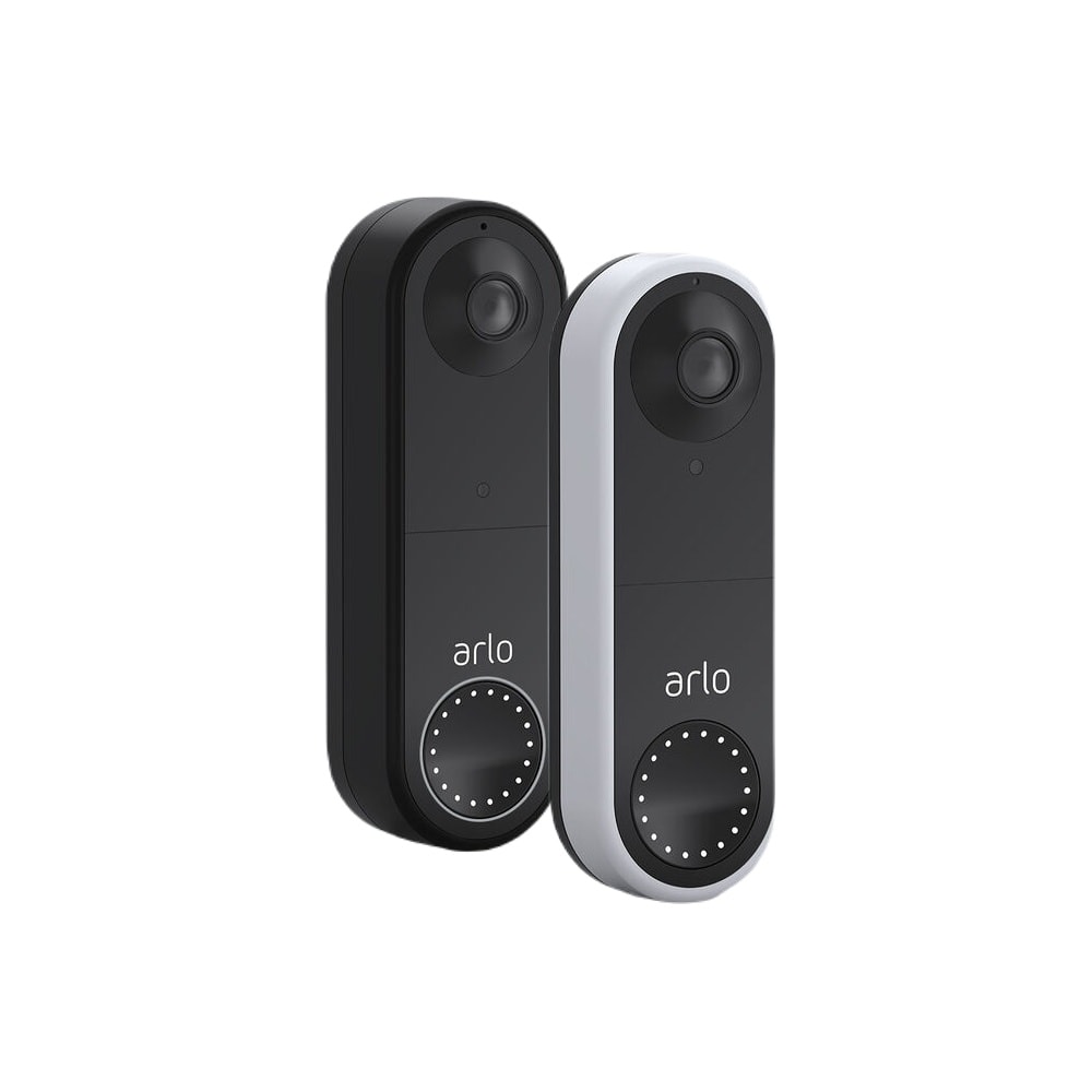 Arlo trådløs videodørklokke sort