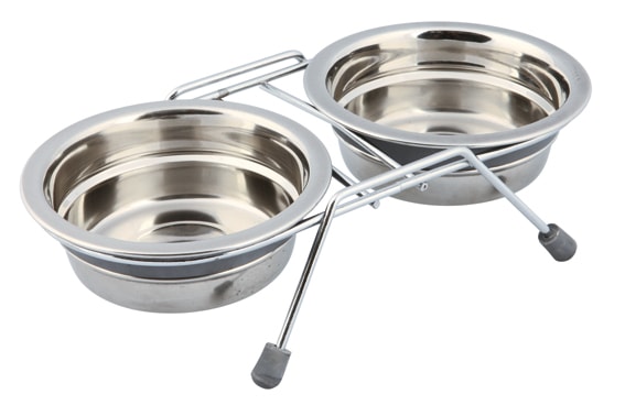 Trixie Eat on Feet Food Bar, Raglefri 2X1,5L/21cm