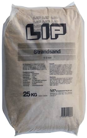 LIP strandsand 0-2 mm 25 kg
