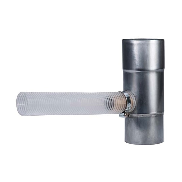 Plastmo Zink vandudtag m/flex 75mm