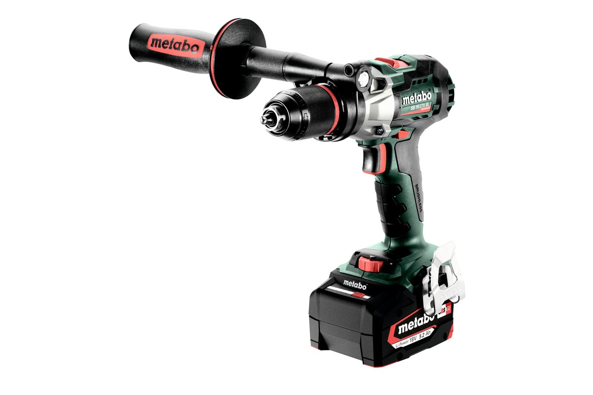 Metabo slagboremaskine SB 18 LTX BL I med 2x5,2Ah batterier og lader