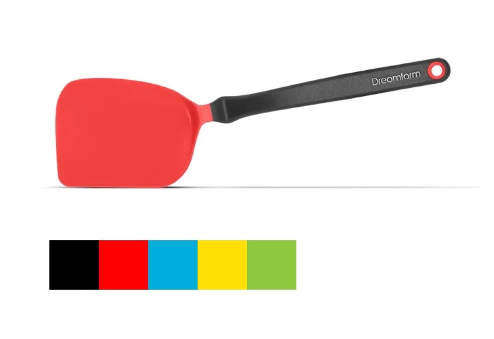 Dreamfarm Mini Chopula Classic Blue paletkniv med fleksibel spatel