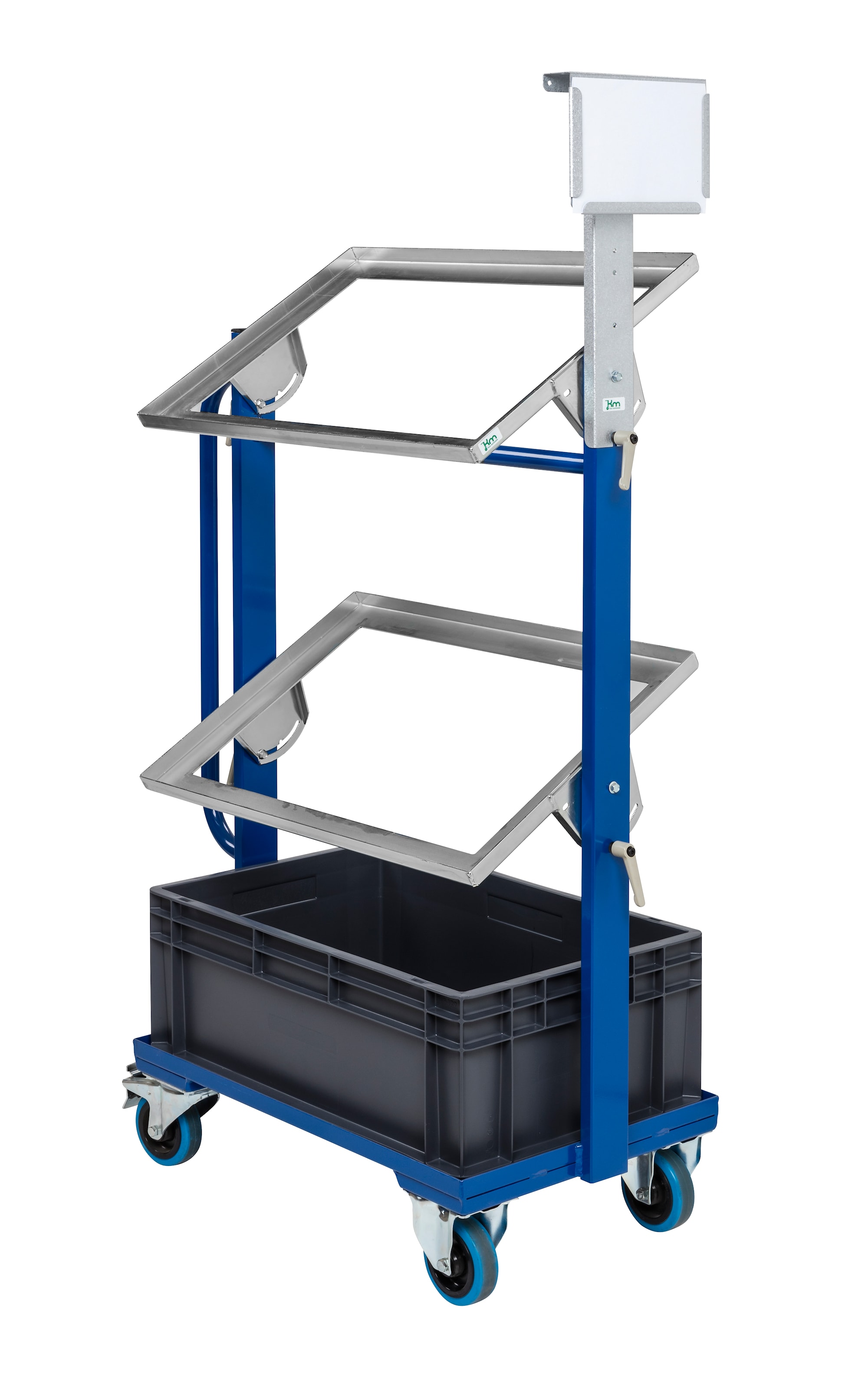 Kongamek elektrogalvaniseret vogn til materialehåndtering KMID-F1673E-A5L