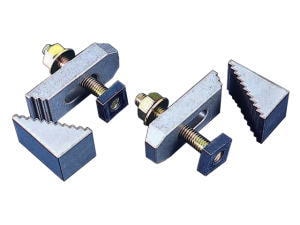 Proxxon micromot stålspændeklo, 6 dele.Proxxon nr. 24256