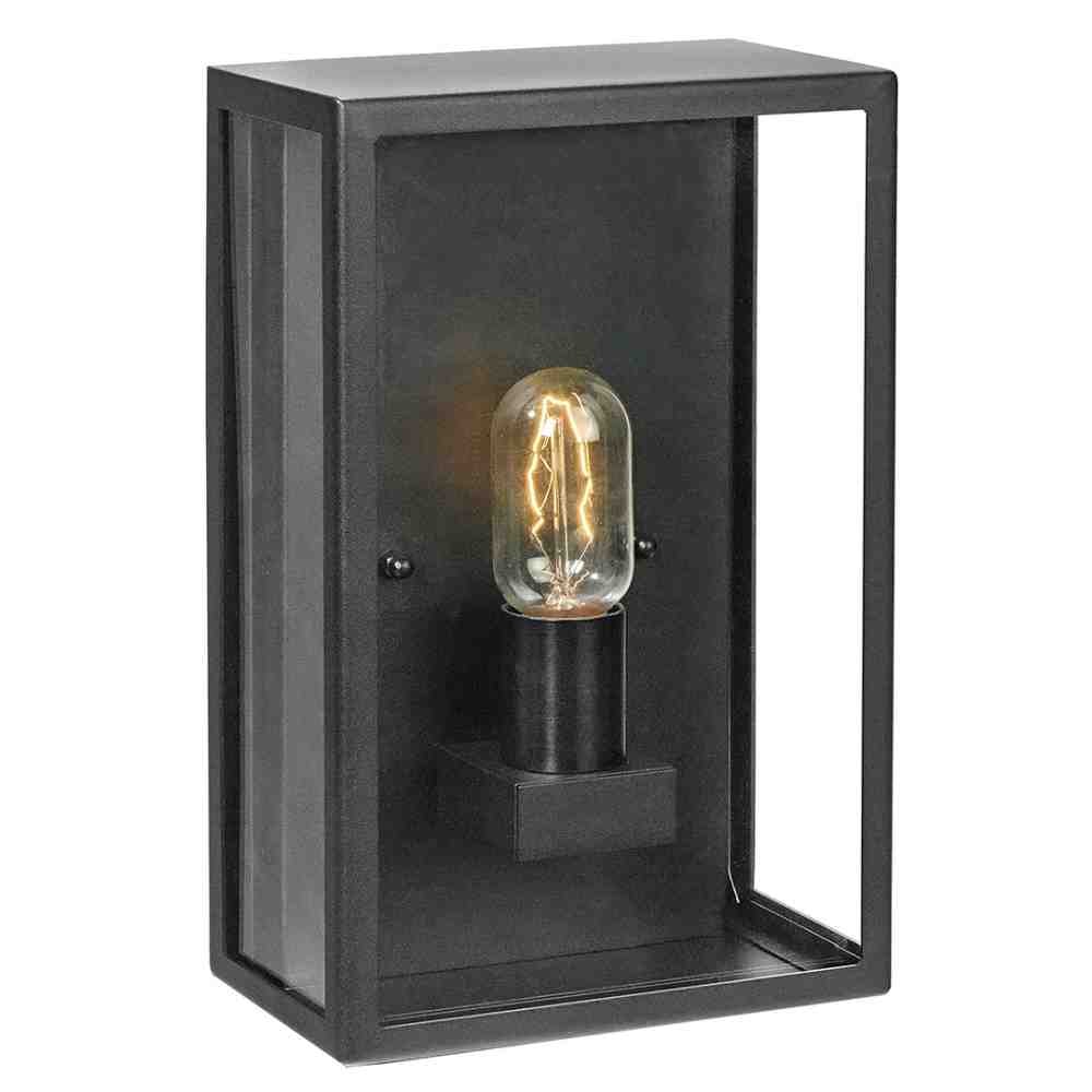 Norlys Lofoten væglampe sort E27 IP44