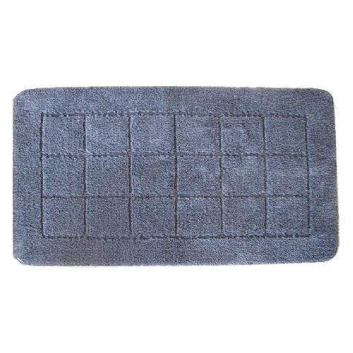 Delhi bademåtte i antracit 50 x 80 cm