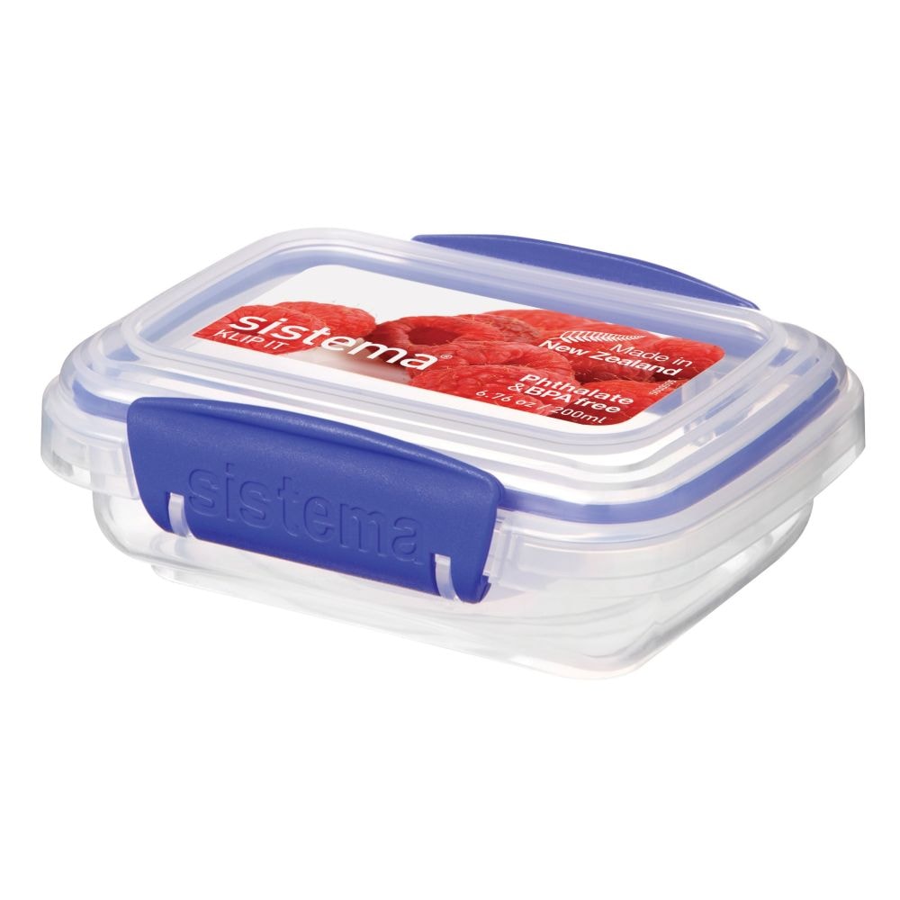 Sistema Klip It Rectangular opbevaringsboks 200 ml
