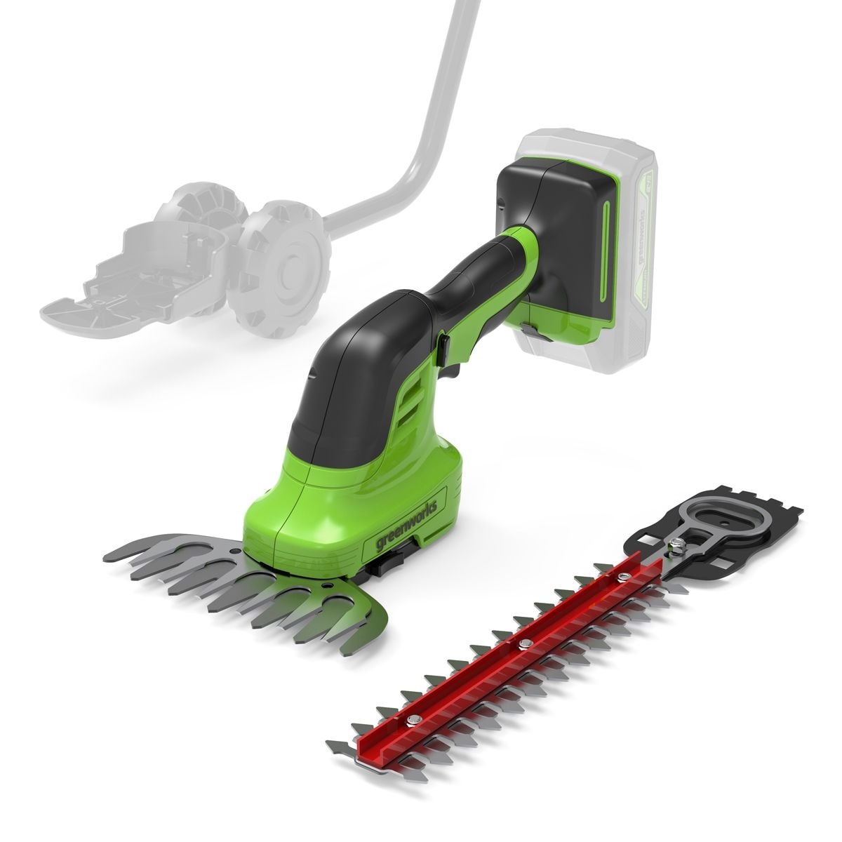 Greenworks G24SHT 2-i-1 multiklipper 24V uden batteri og lader