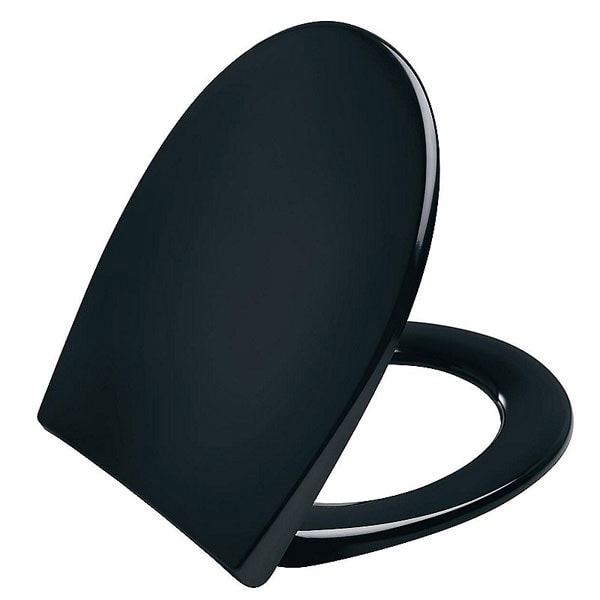 Pressalit Scandinavia Plus 758 toiletsæde i sortmed soft close og lift-off