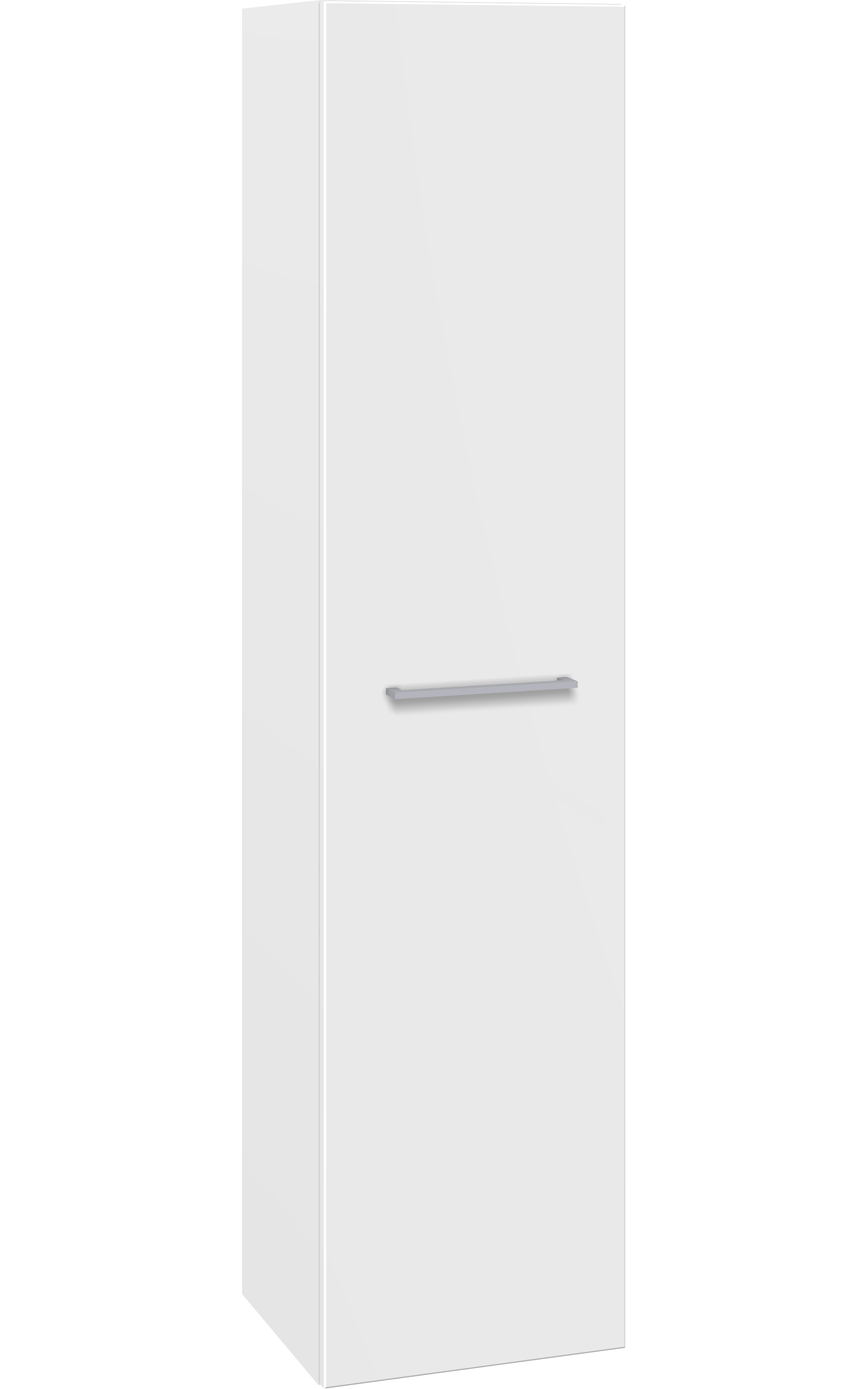 Scanbad Multo højskab i sort struktur venstrehængt 40 cm