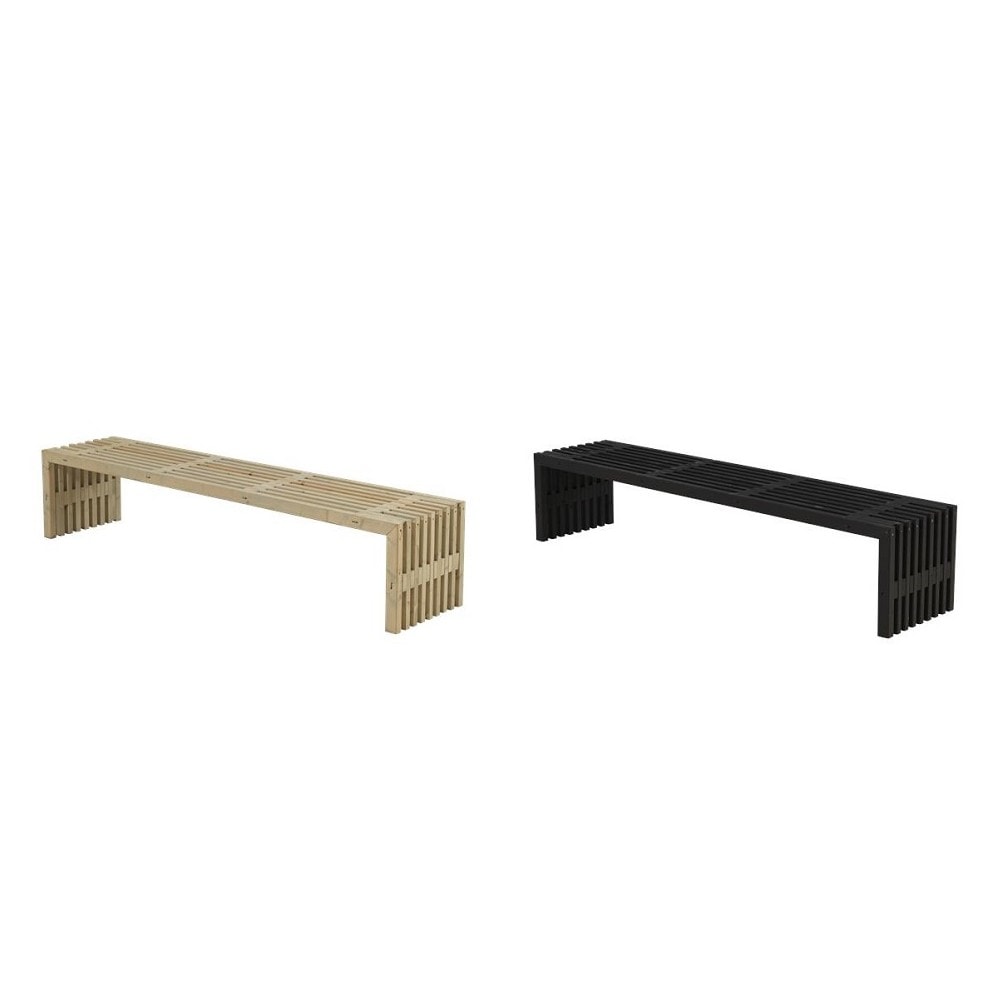 Plus rustik design trallebænk 218 x 49 x 45 cm