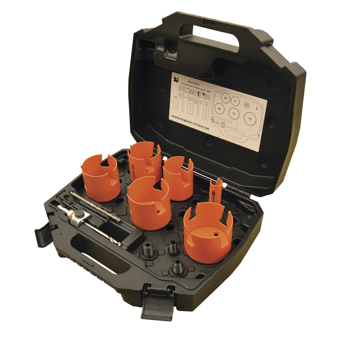 Mandrex HM SuperXcut MXqs hulsavsæt tømrer Ø22-79 mm