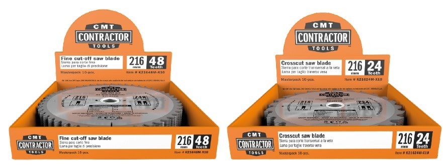 CMT rundsavsklinger til træ 10 klinger pr. pakke