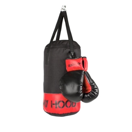 My Hood boksesæk med handsker 4 kg