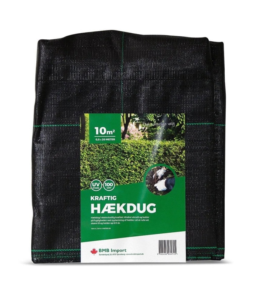 Nordic Gardens kraftig hækdug 0,5 x 20 meter 10 m2