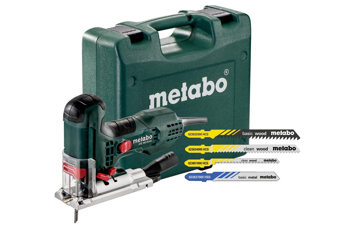 Metabo stiksav STE 100 Quick Set med 20 stiksavblad