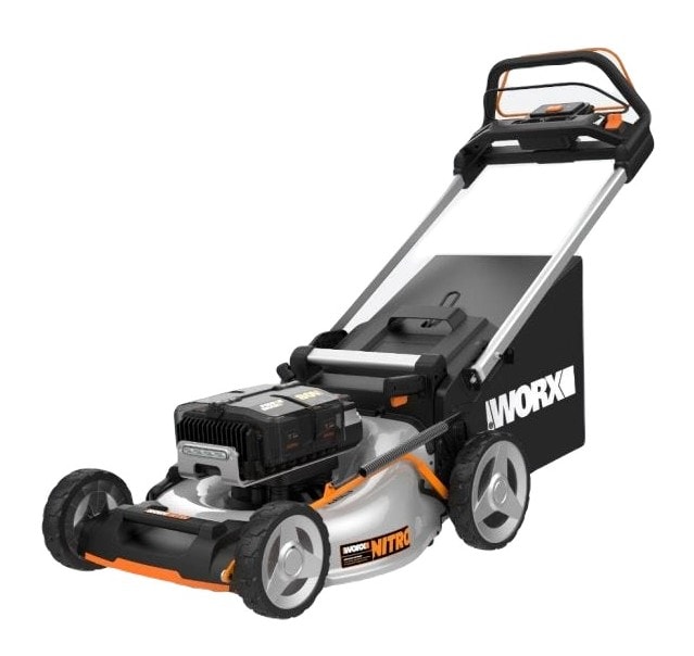 Worx WG761E plæneklipper 80V 53 cm med 4 x 20V batteri og lader