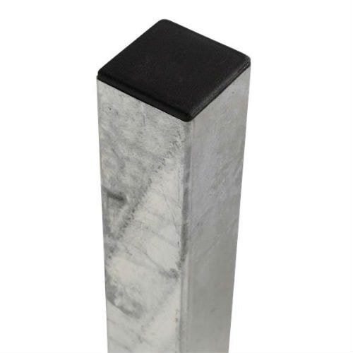 Plus stålstolpe varmgalvaniseret til nedstøbning 80 x 80 mm x 236 cm