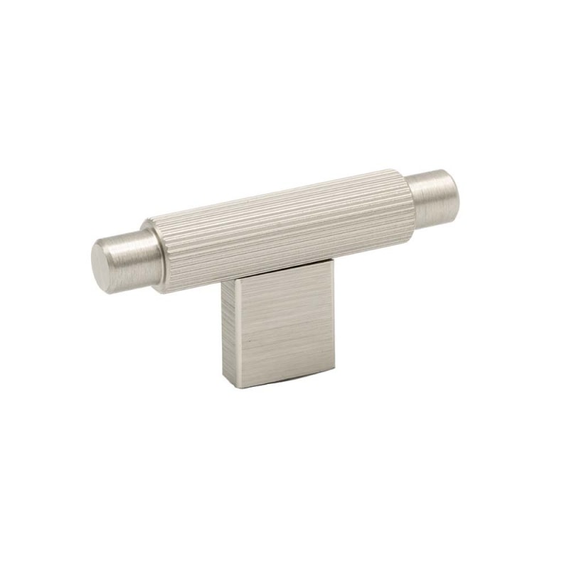 Beslag Design T Arpa knop børstet sort