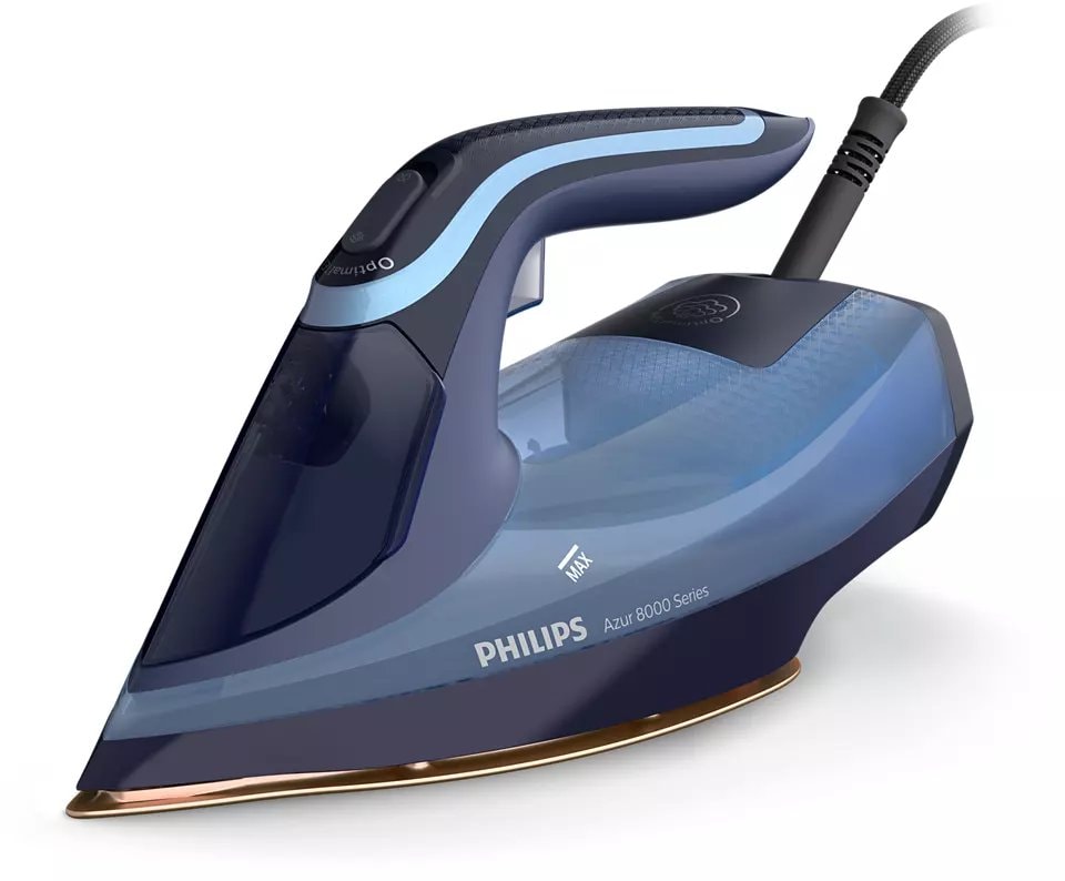 Philips Series 8000 Azur dampstrygejern blå 2400W DST8020/21
