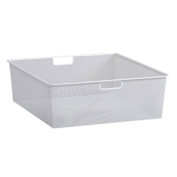 Elfa Standard meshkurv 55 i hvid 527 x 185 x 527 mm