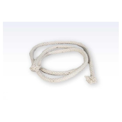 Bomuldsvæge i plastpose 6 mm x 75 cm