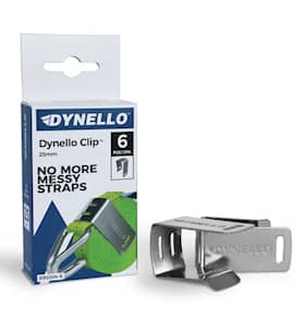 Dynello clips 25 mm 6 stk.