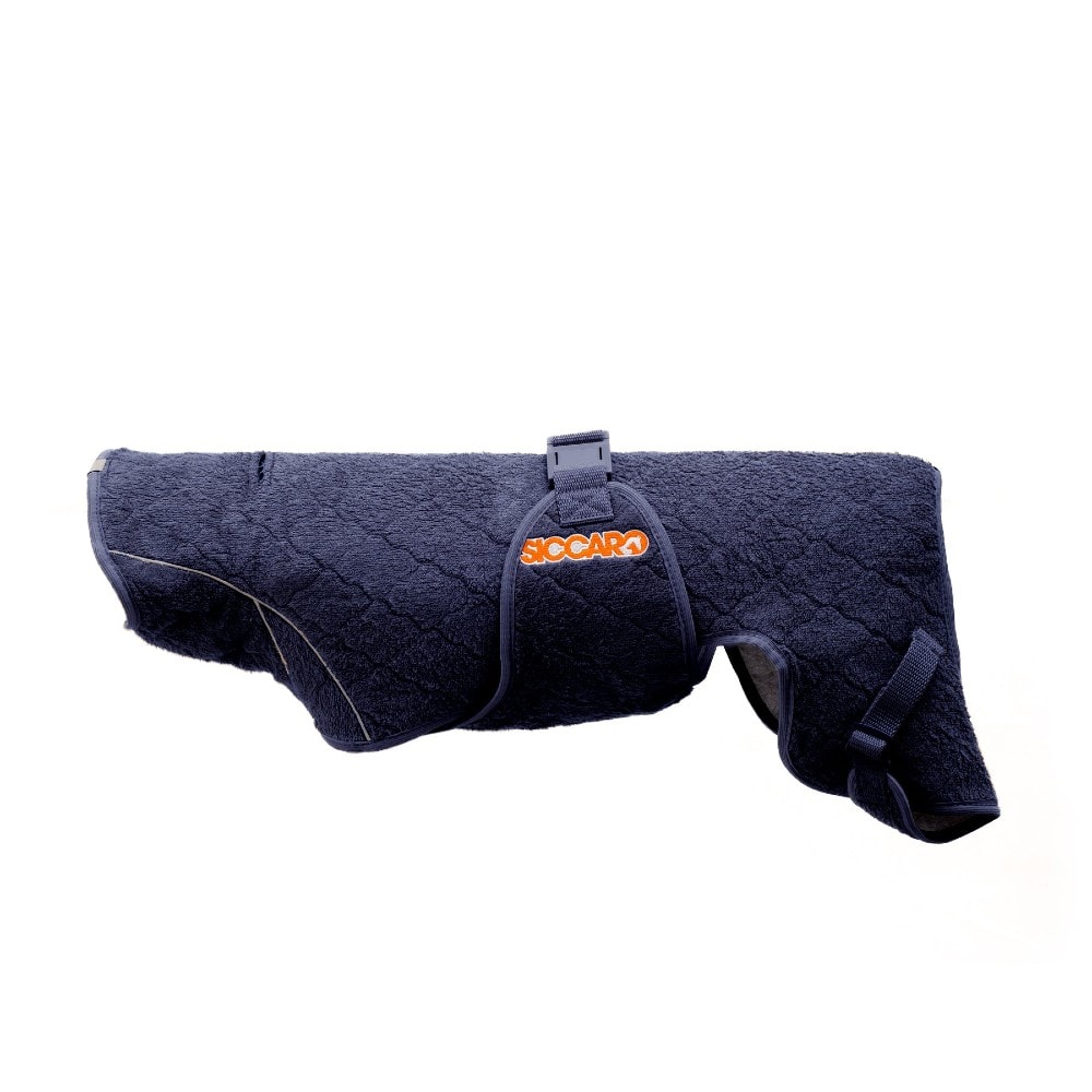 Siccaro Solution Blue Granite tørredragt til hunde 60 cm/str. XL