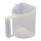 Fuge Foderskovl Plast 2l transparent