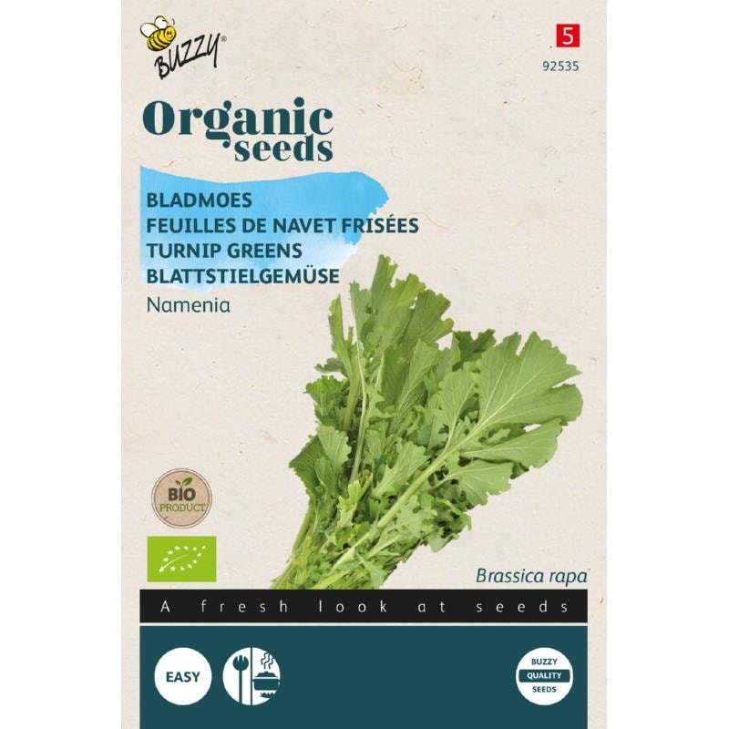 Buzzy Organic majroe bladgrønt Namenia økologiske frø