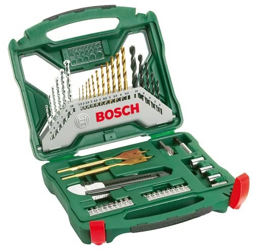 Bosch bor/bitssæt x-line 50 dele i kuffert