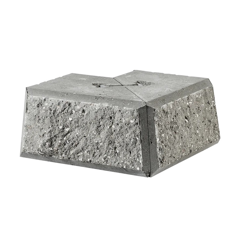 IBF Danblok eksklusiv hjørnesæt type 4 i grå