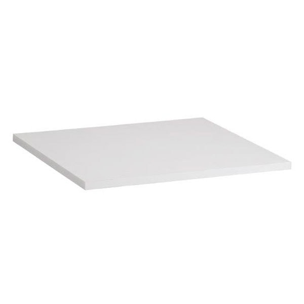 Elfa Mini melamin tophylde i hvid 450 x 16 x 435 mm