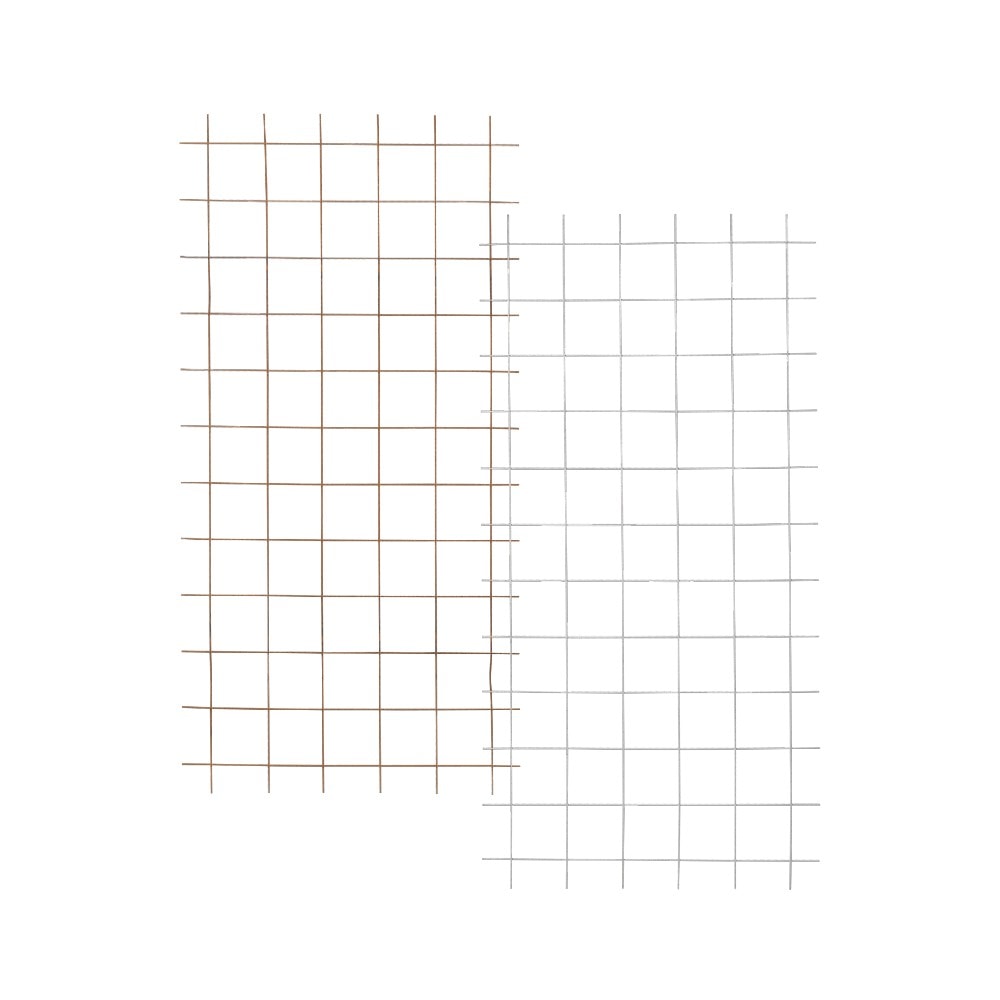 Plus Stålespalier 15 x 15 cm uden kant