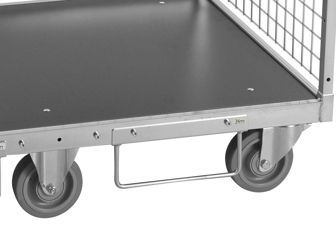 Kongamek elektrogalvaniseret Modul 600 Sæt med palletrucks guider KM600-TB