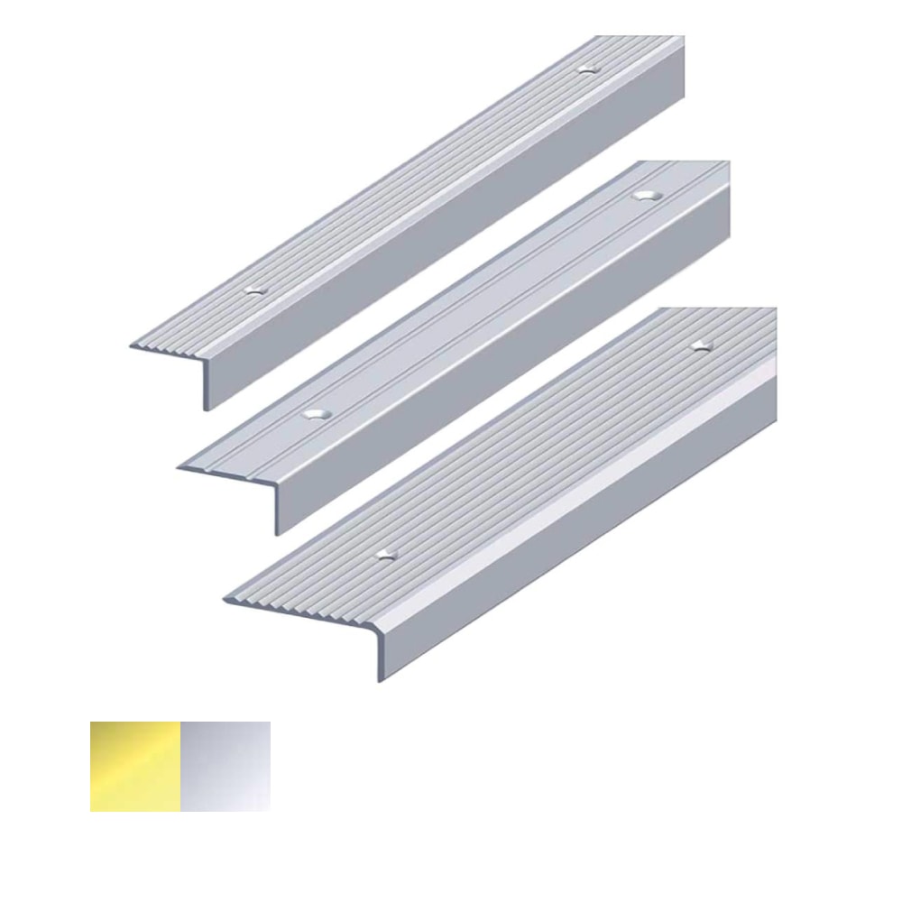 Alfer trappeprofil eloxeret centrerede huller