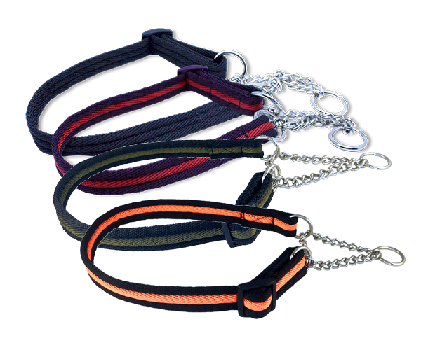 Halvkvæl Justerbar 2,5 cm Rød/Sort