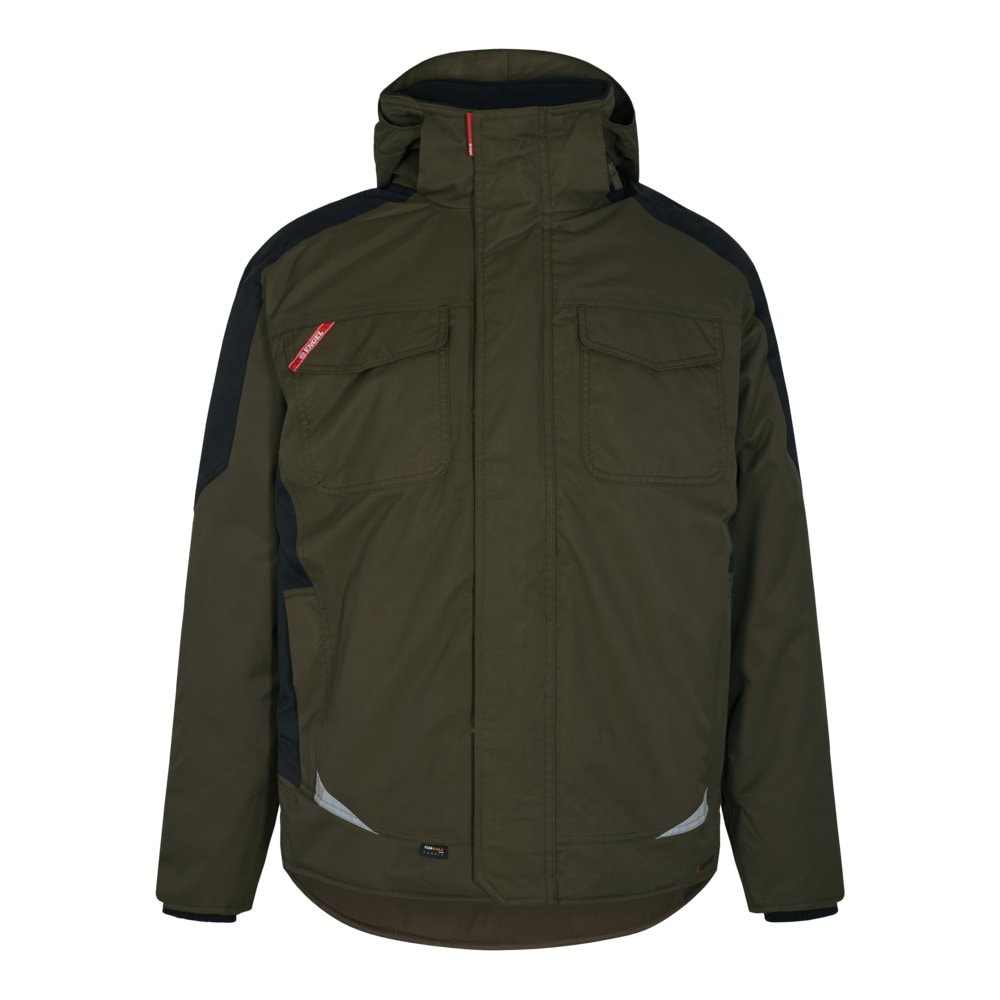 Engel Galaxy vinterjakke forest green/sort str. 6XL