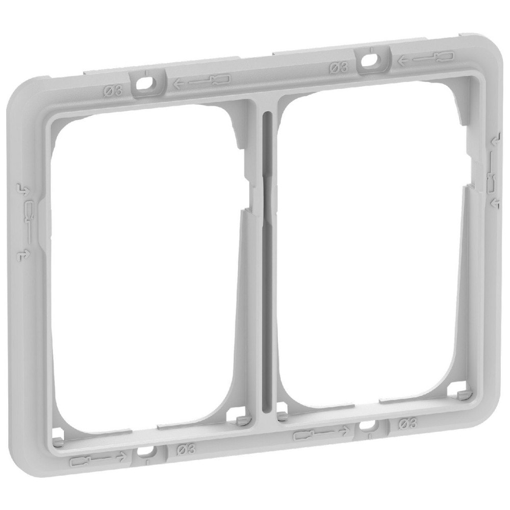 LK Fuga teknisk monteringsramme designrammer 2 x 1 1/2 modul