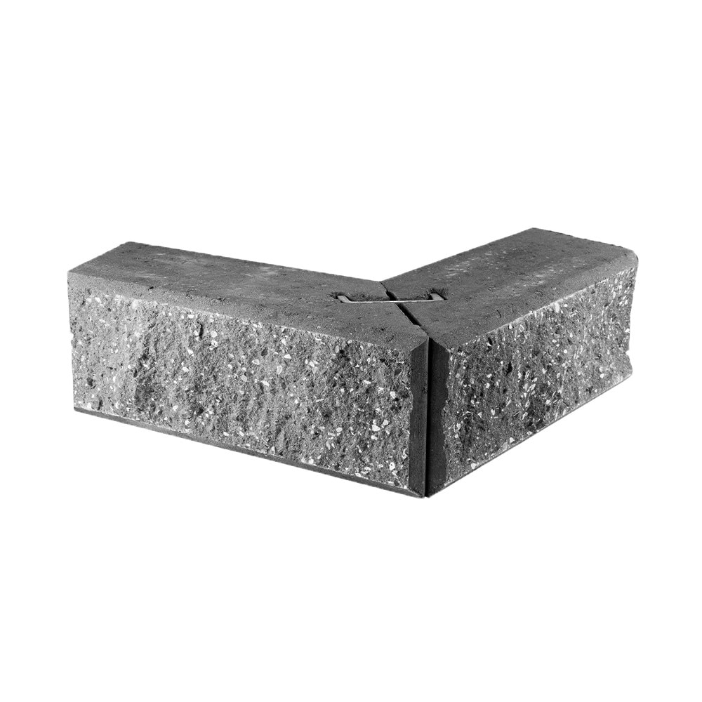 IBF Easyblok hjørnesten T2 33 / 45 x 33 x 15 cm i antracit