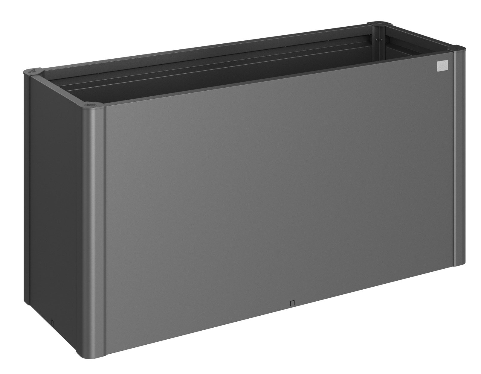 Biohort Belvedere Midi 200 plantebed i mørkegrå metallic 201 x 53 x 61 cm