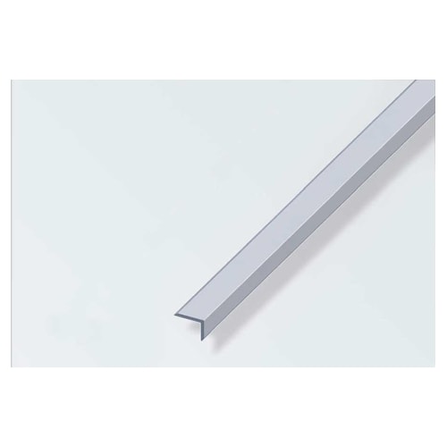 Alfer kantbeskyttelse 14 x 10 mm alueloxeret uden huller og klæb 1 meter