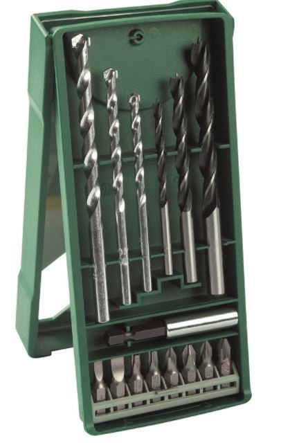 Bosch X-line PL bor og bitssæt 15 dele