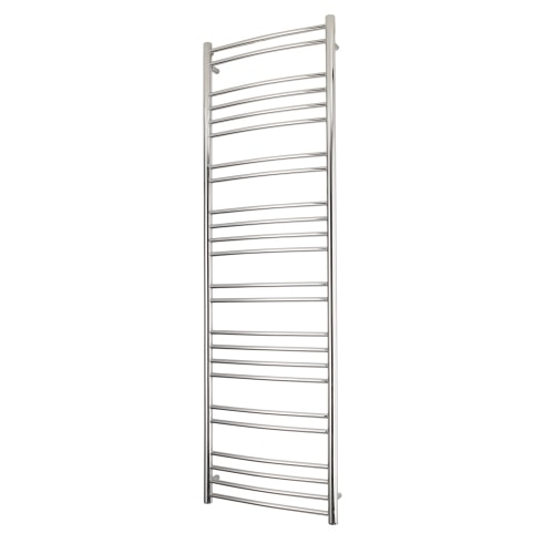 Kriss Apollo buet håndklædetørrer i krom 1580 x 500 mm. Centermål 468 mm