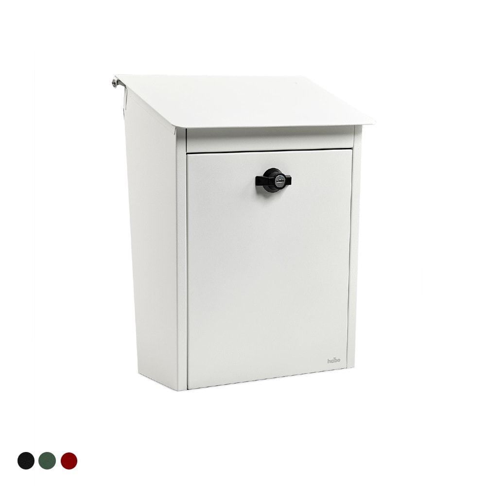 Habo Classic 9441B postkasse i hvid